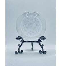 Clear sphere with Flower of Life inside