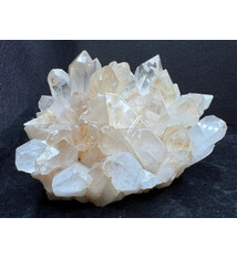 Clear and Smoky Quartz Points Specimen