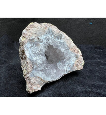 Half Geode Quartz & Chalcedony Rhyolite -Mexico 2.5"