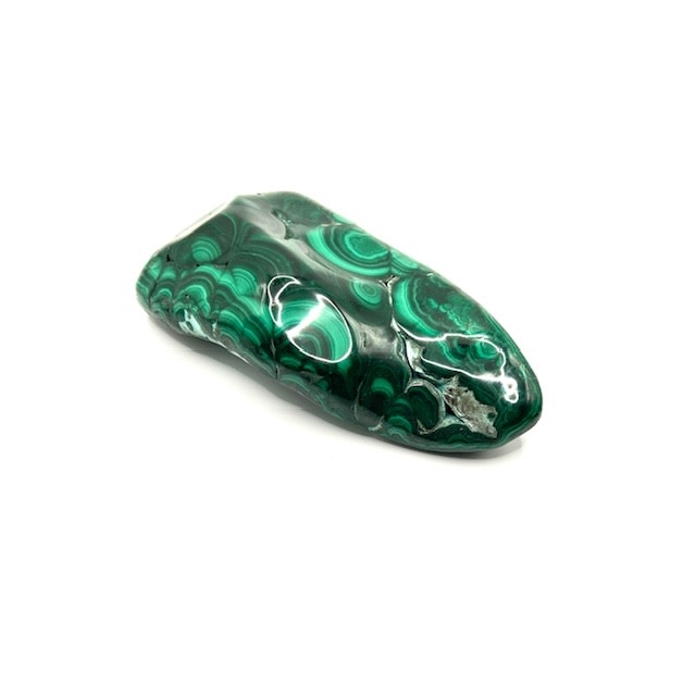 Malachite Polished Specimen stone 4.5" x 2.75"