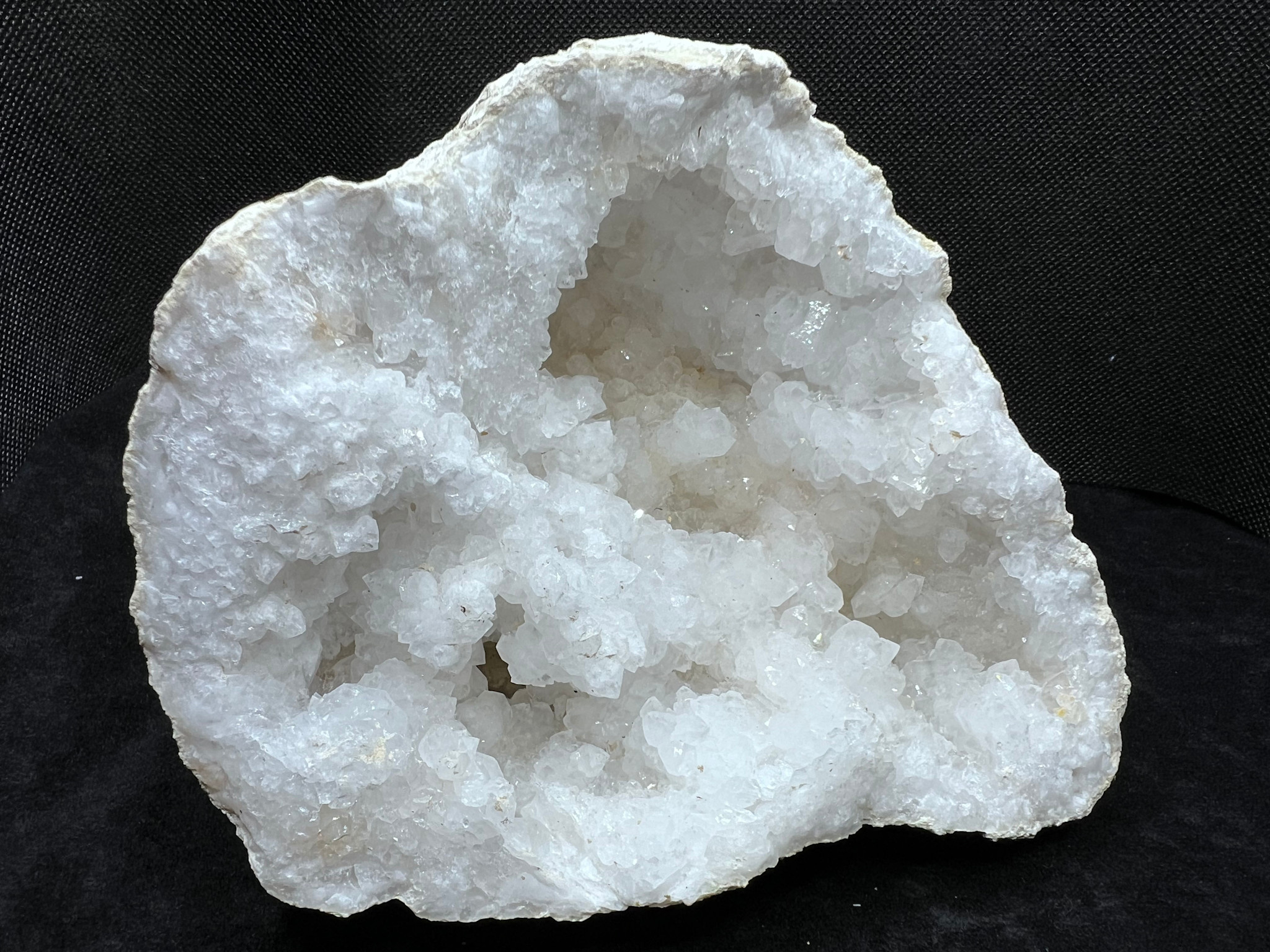 Clear Quartz Half Geode (other half priced separately)