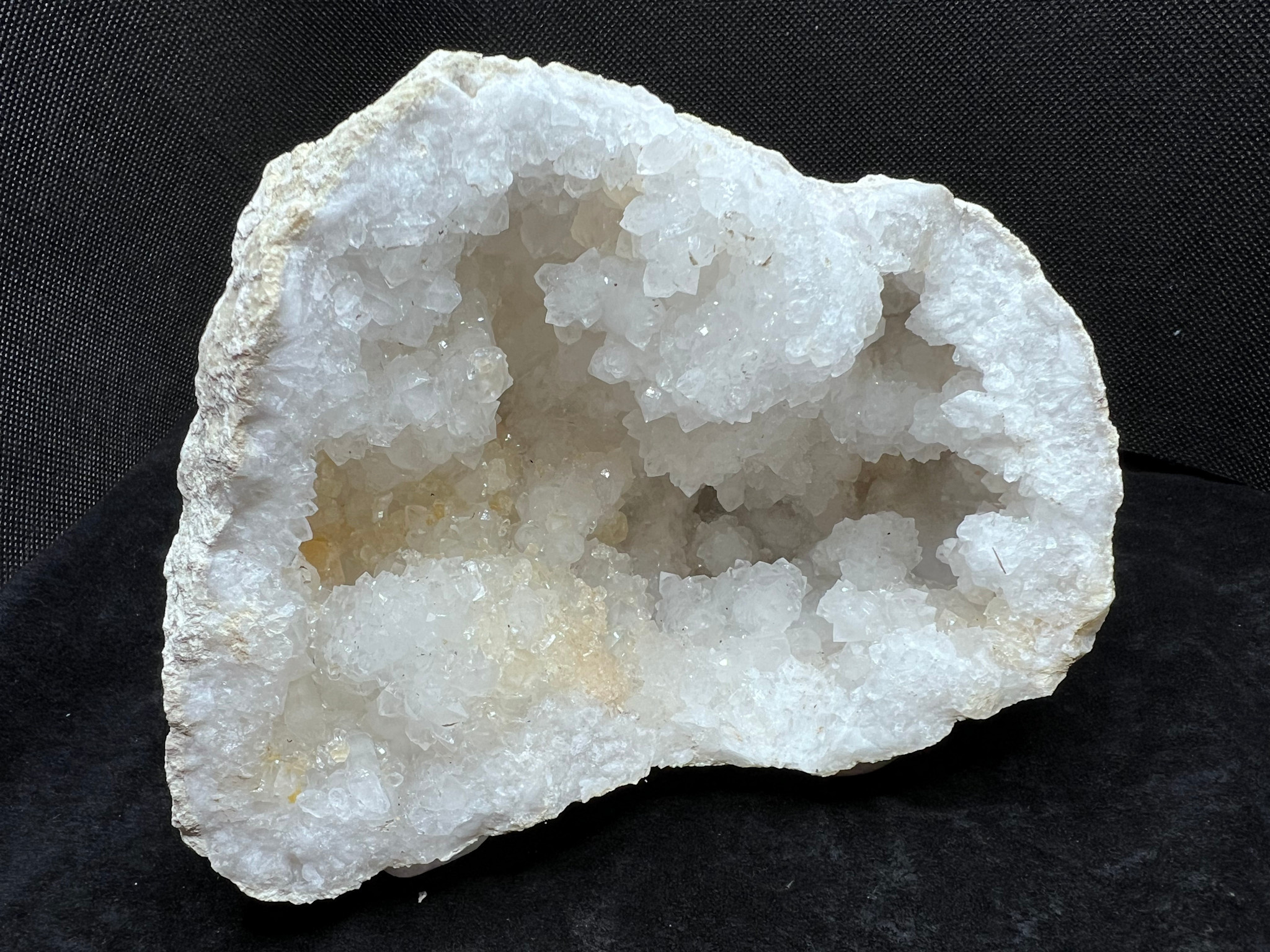 Clear Quartz Half Geode (other half priced separately)