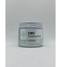 CBD Cooling Peppermint Rub 4000mg Small