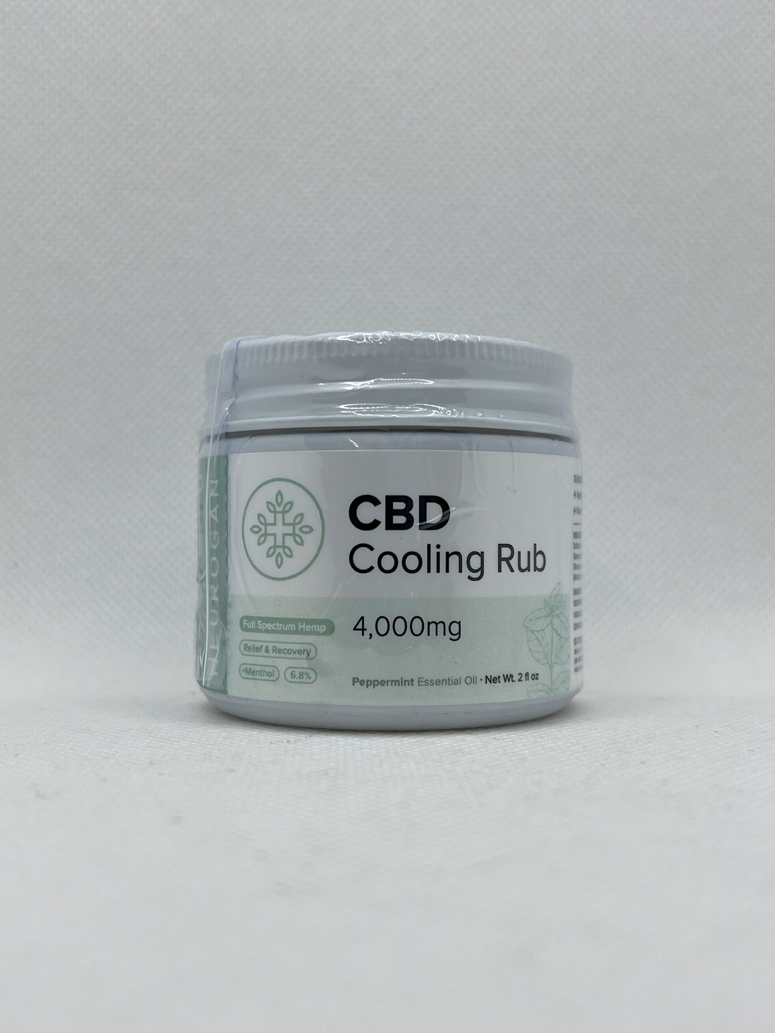 CBD Cooling Peppermint Rub 4000mg Small
