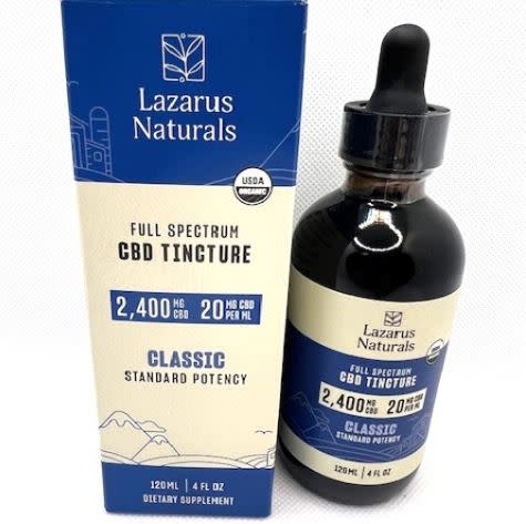Lazarus CBD oil 2400 mg Classic
