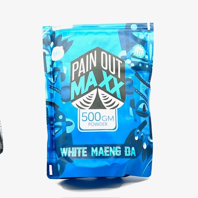 PainOut Max  Kratom 500g Powder White Maeng Da