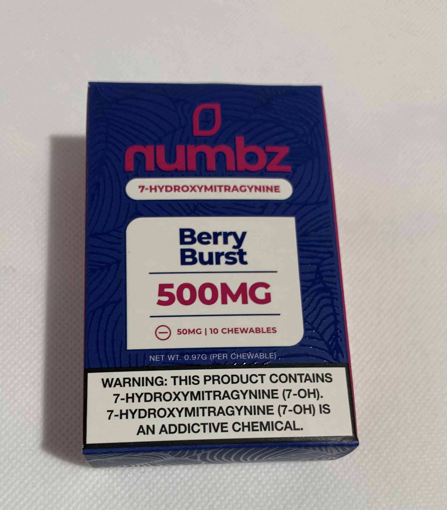 Numbz roll 10 tablets chewable