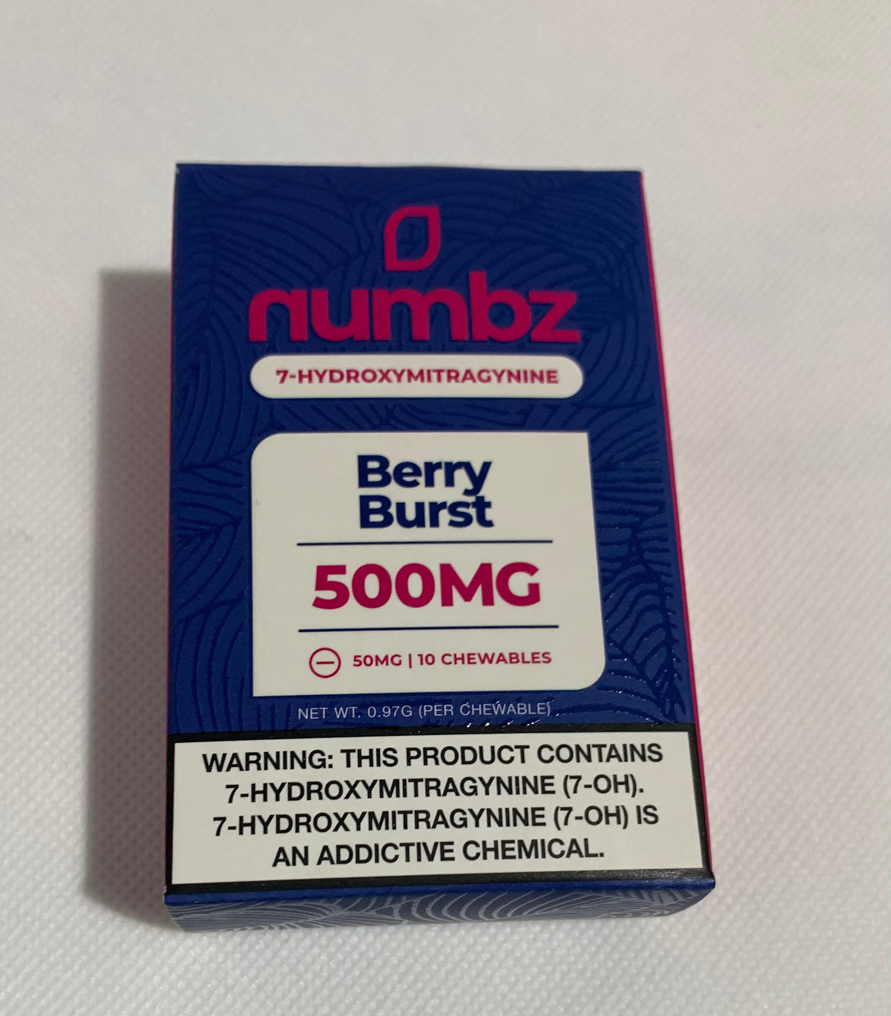 Numbz roll 10 tablets chewable