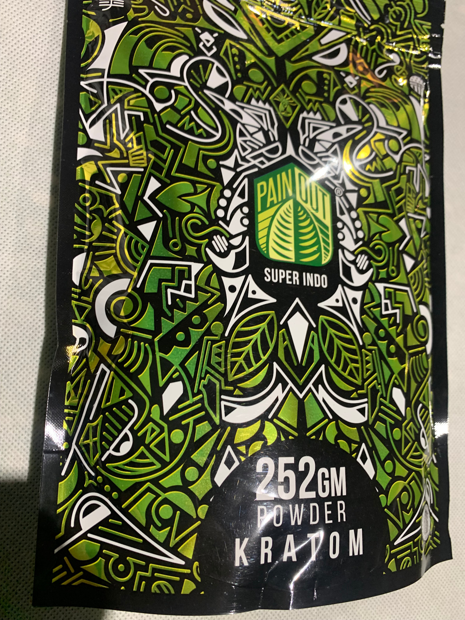 PainOut Kratom Powder Super Indo  252g