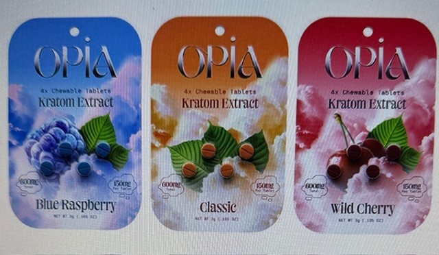 OPiA - 7-Hydroxymitragynine 4 Chewable Tablets 150mg each