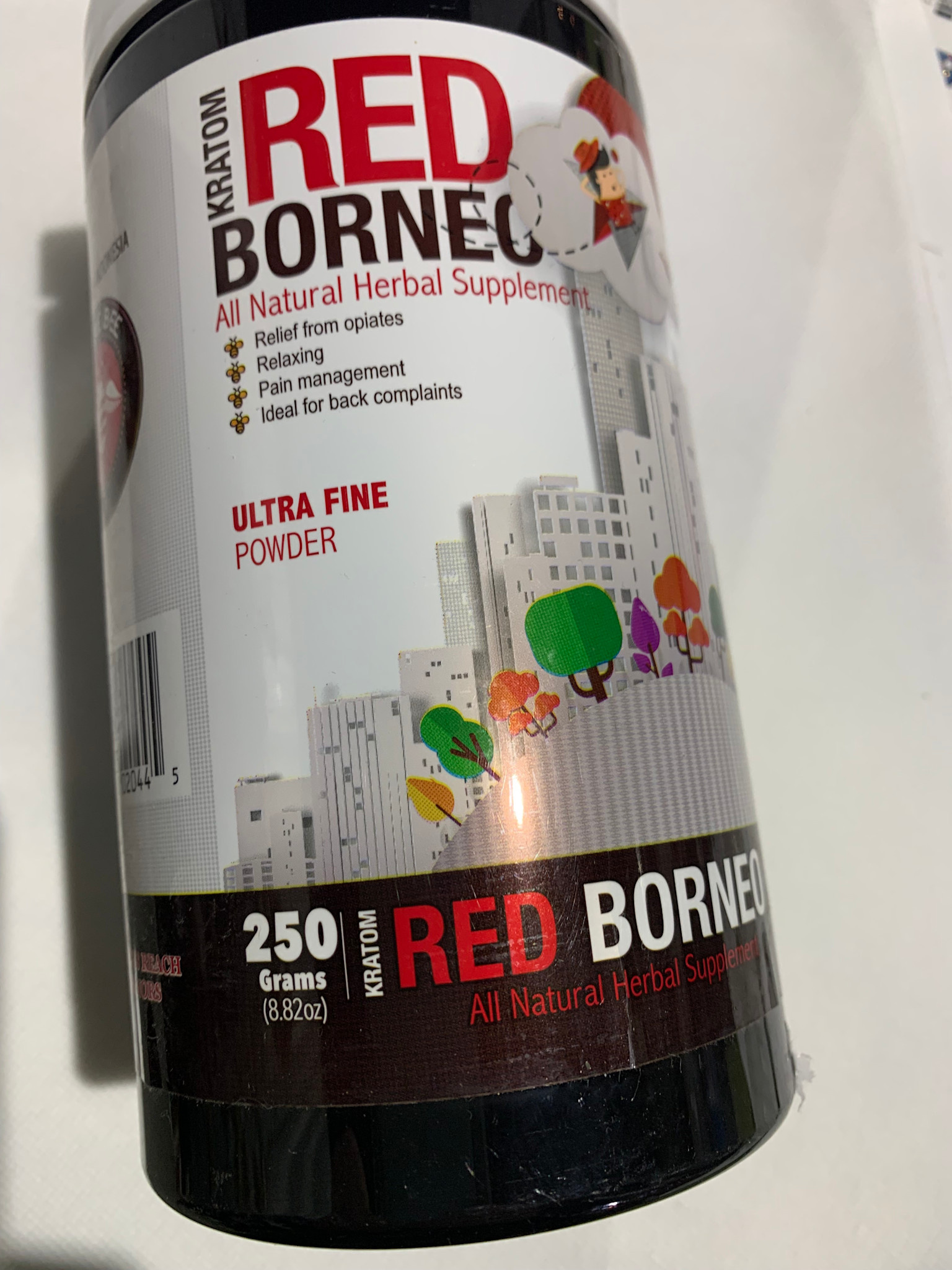 Bumble Bee  Kratom 250 gm Red Borneo