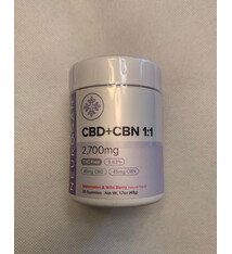 Neurogan CBD/CBN Sleep Gummies THC free 2700mg