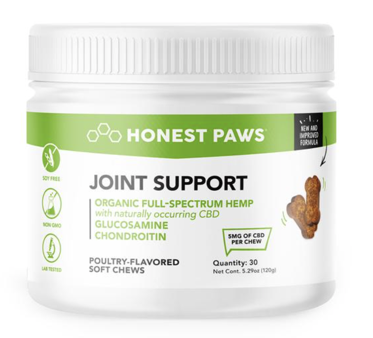 Honest Paws Joint Support Soft Chews 5mg