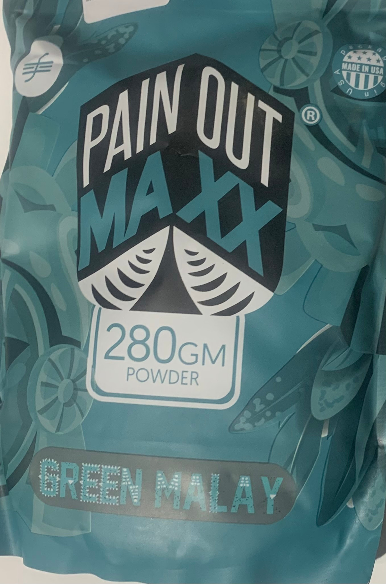 Painout Maxx 280g Green Malay Powder