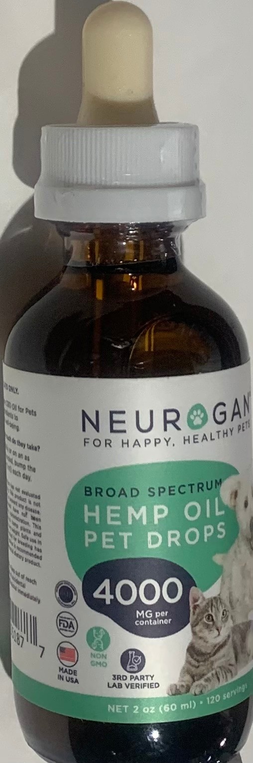 Neurogan CBD Pet Oil 4000mg
