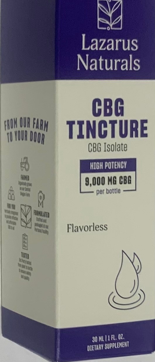 High Potency Isolate 9000 mg CBG THC free , Flavorless