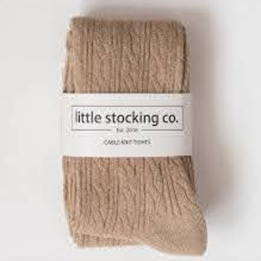 Little Stocking Co Cable Knit Tights