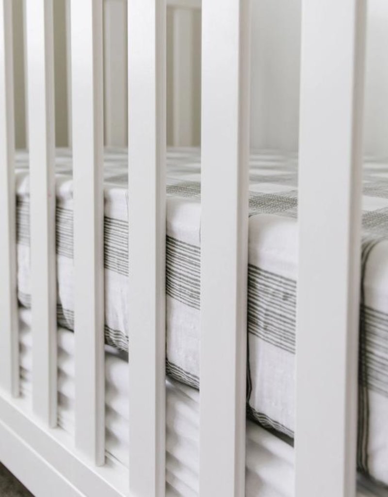 Saranoni Perfectly Plaid Crib Sheet