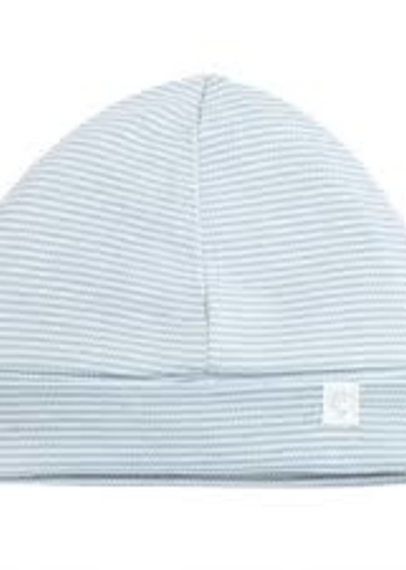 Baby Mori Hat Blue Stripe 0-3M