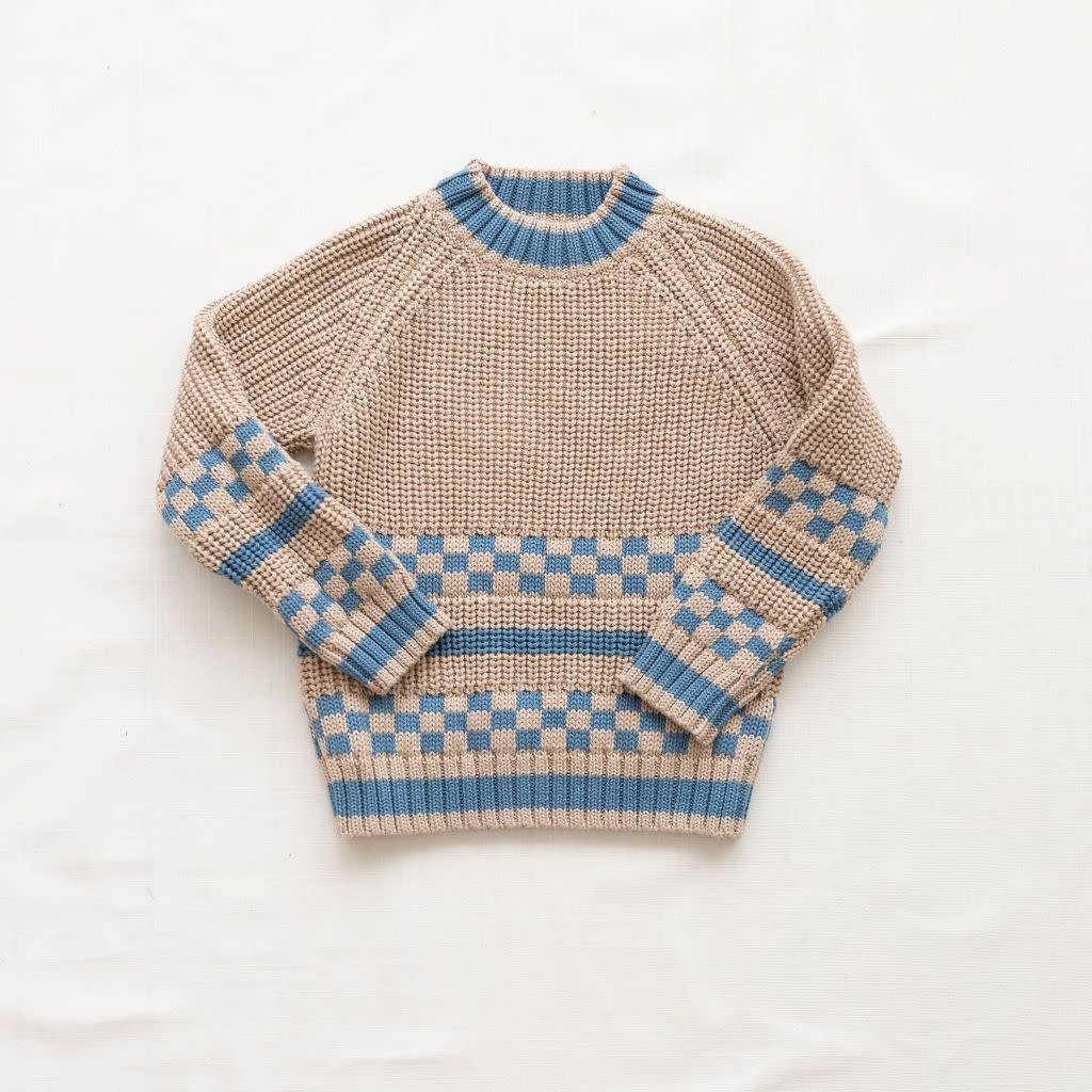 Fin & Vince Block Sweater