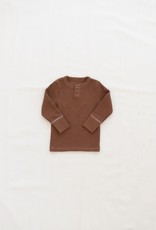 Fin & Vince Waffle Henley Top