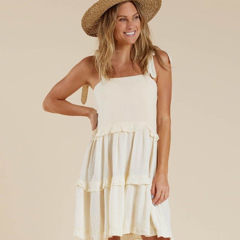 Ruffle Swing Dress