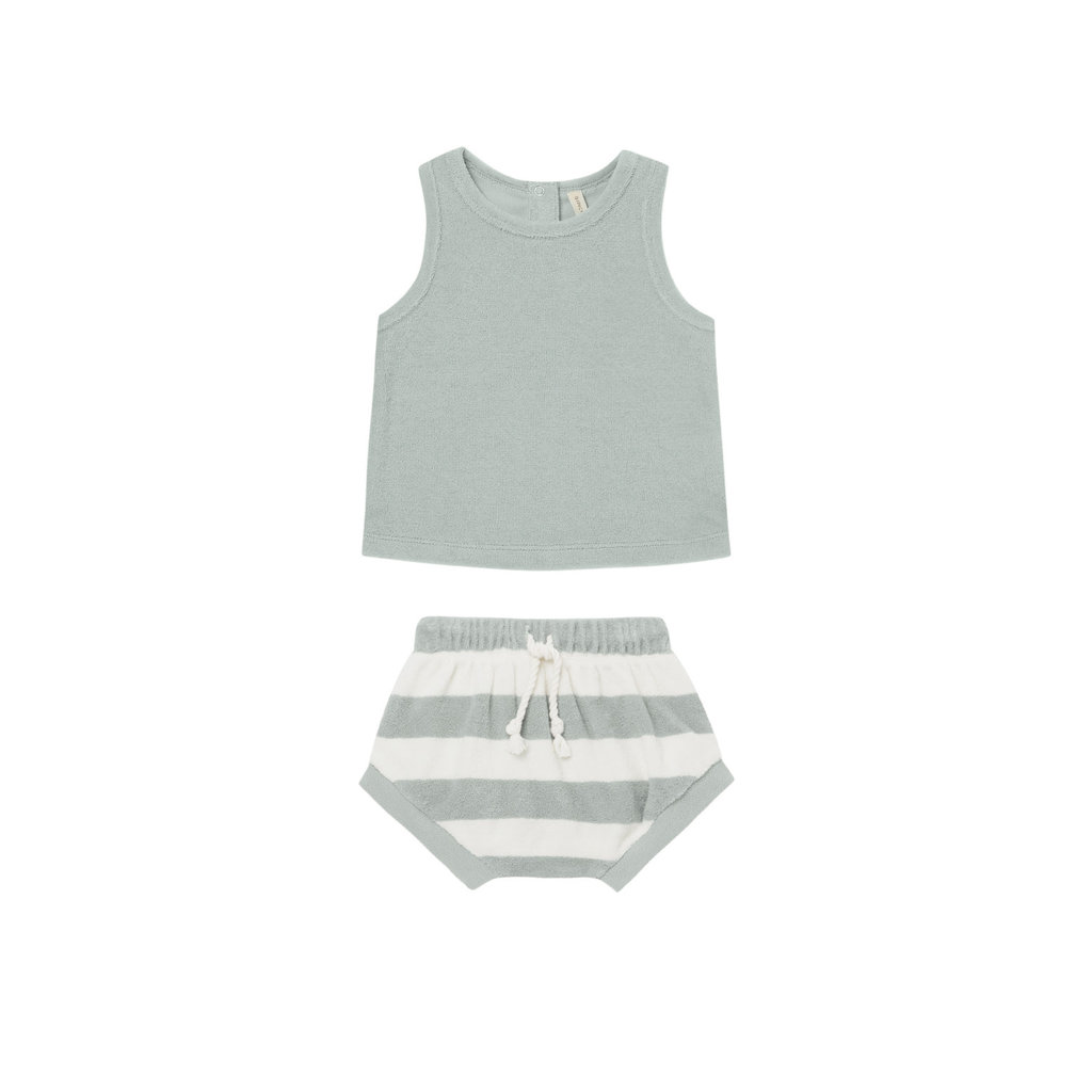 Quincy Mae Terry Tank + Short Set