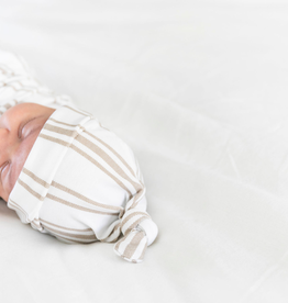 Saranoni Stretchy Swaddle Taupe Stripe