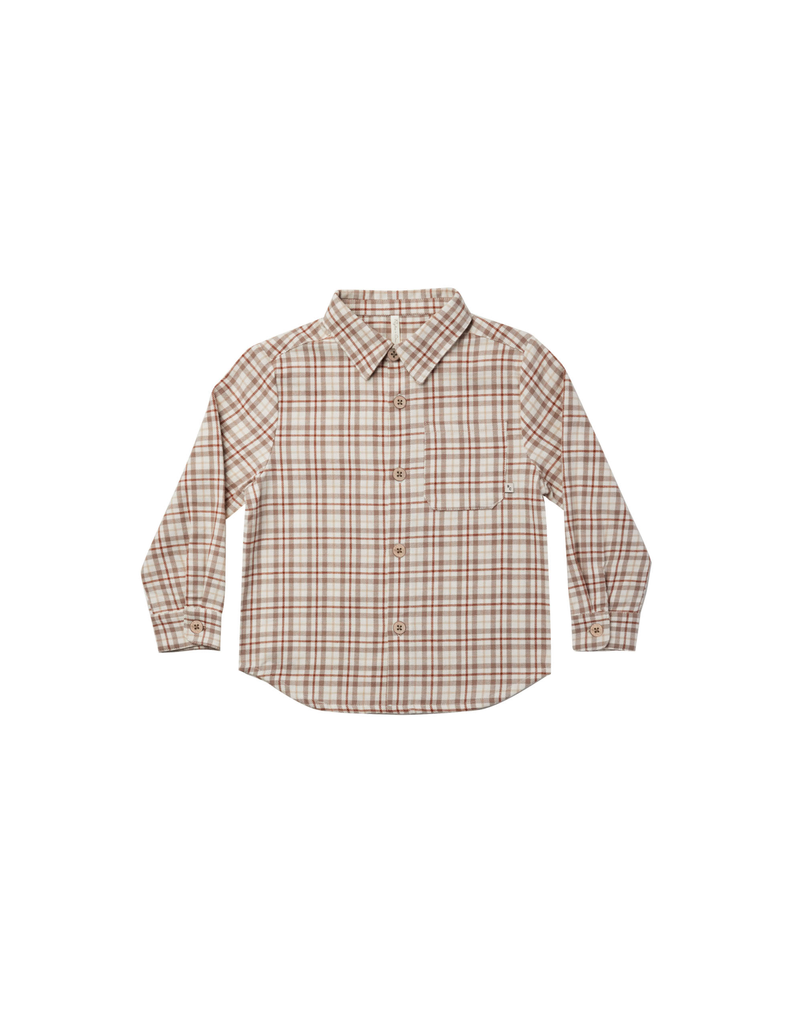 Rylee +Cru Long Sleeve Collared Shirt