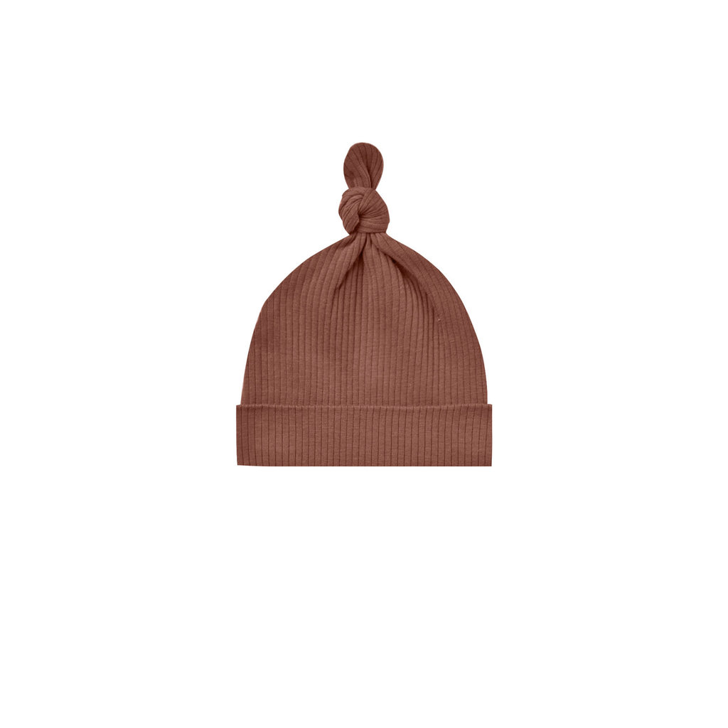 Rylee +Cru Ribbed Knotted Baby Hat