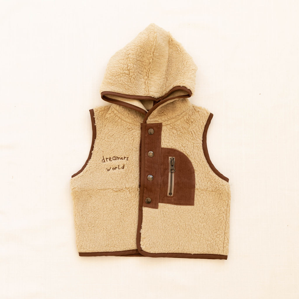 Fin and Vince Sherpa Vest