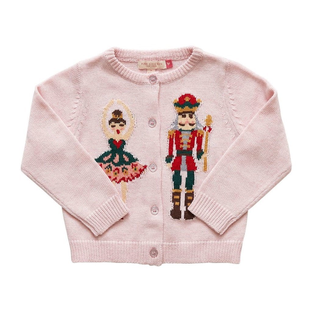 Pink Chicken Baby Holiday Sweater