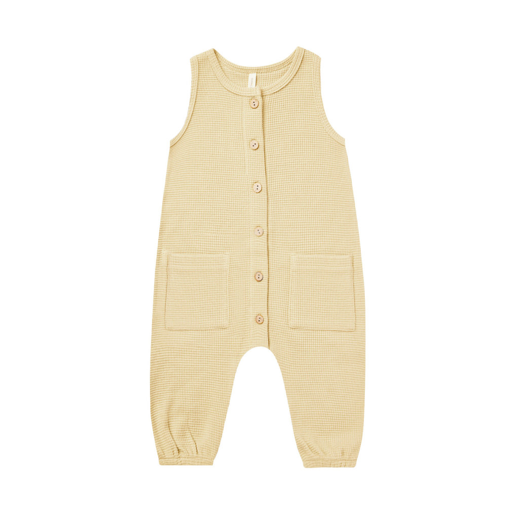 Quincy Mae Waffle Jumpsuit