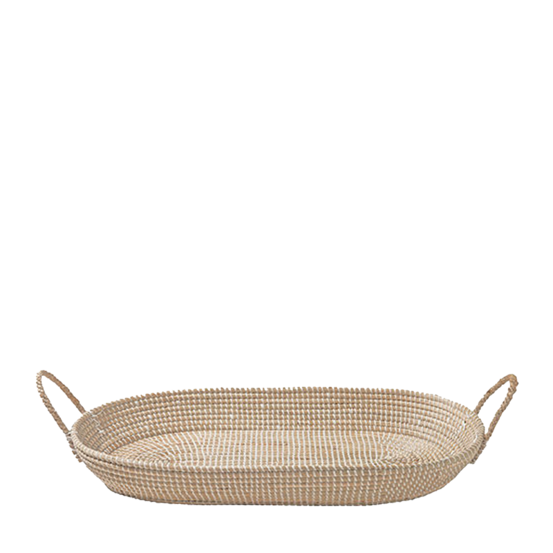 Olli Ella Reva Seagrass Changing Basket