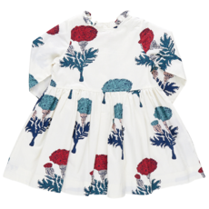 Pink Chicken Girls Autumn Dress Set