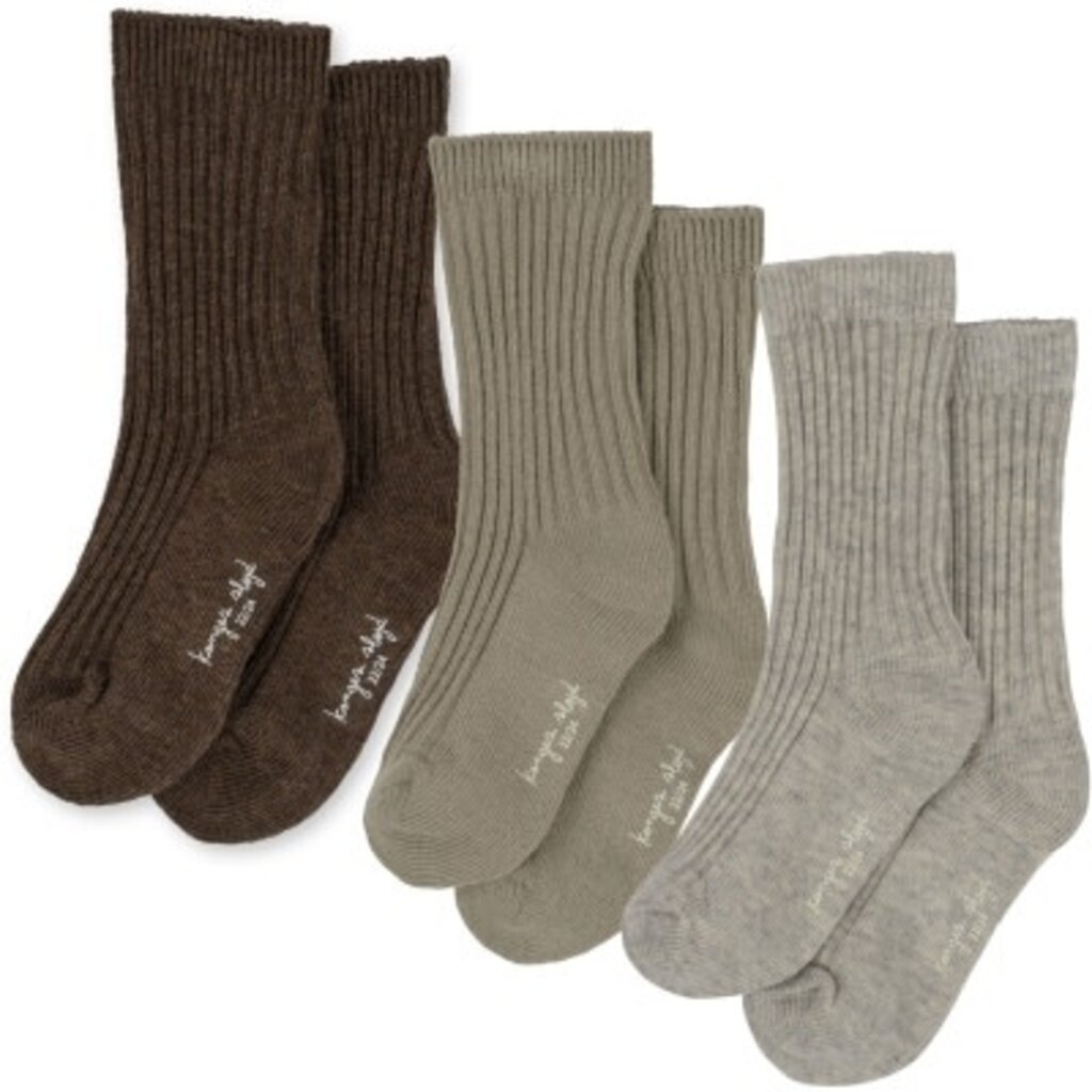 Konges Slojd Rib Socks 3PK