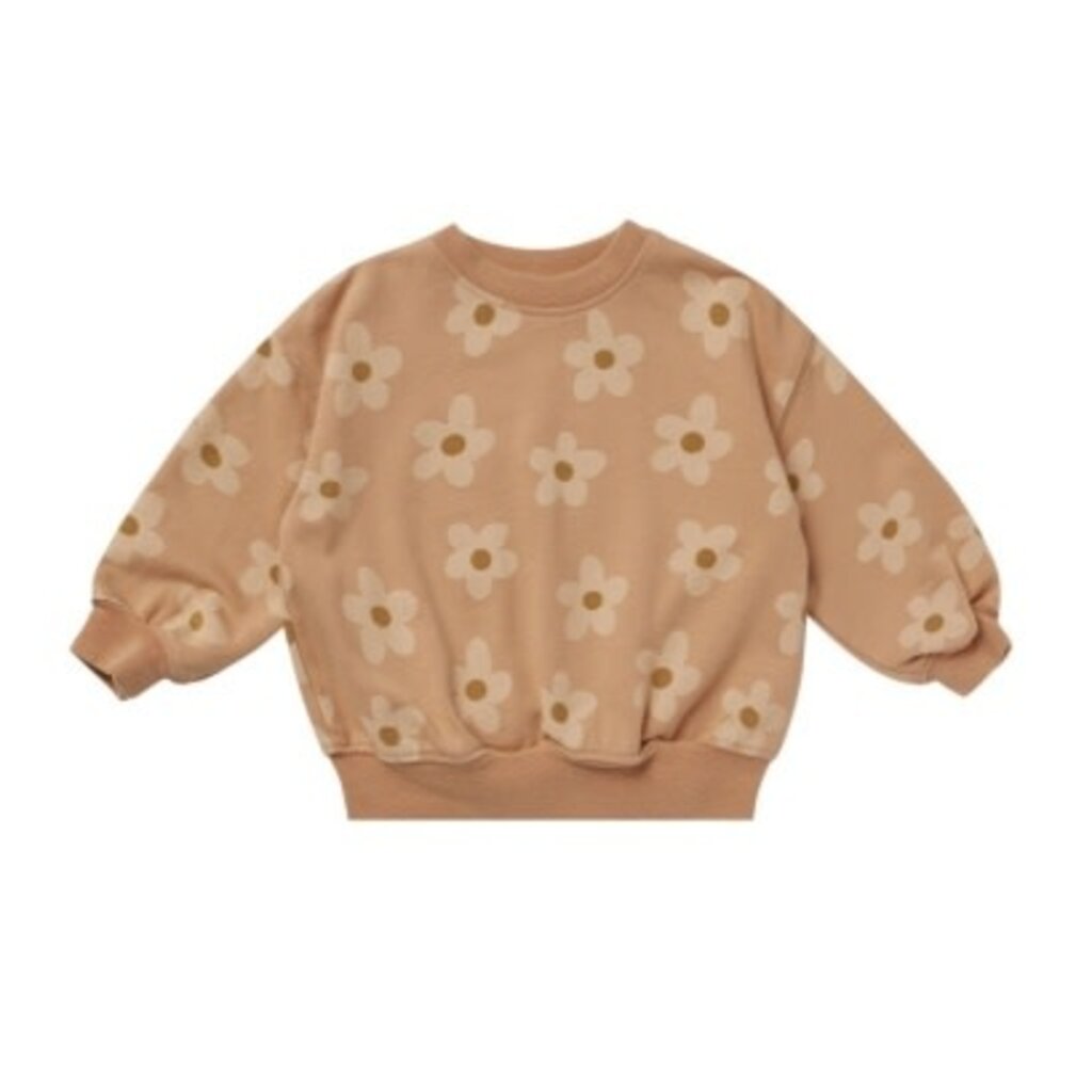 Rylee + Cru Inc. RELAXED SWEATSHIRT || MELON DAISY