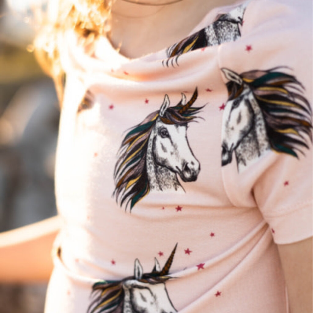 Pink Chicken Kids Bamboo PJ Set