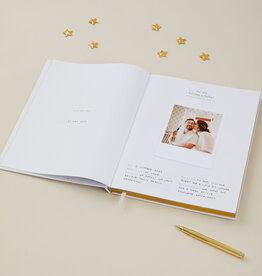 Blush And Gold Pregnancy Journal