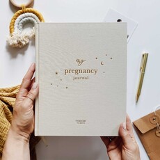 Blush And Gold Pregnancy Journal
