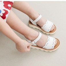 L'Amour Ella Scalloped Sandal