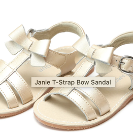 L'Amour Janie Bow Strap Sandal