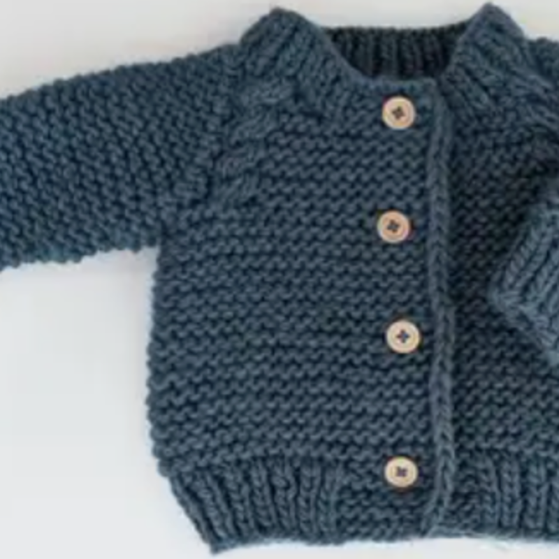 Huggalugs Garter Stitch Cardigan