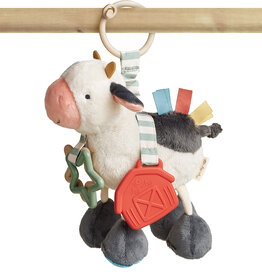 Itzy Ritzy Cow Itzy Friends Link & Love™ Activity Plush