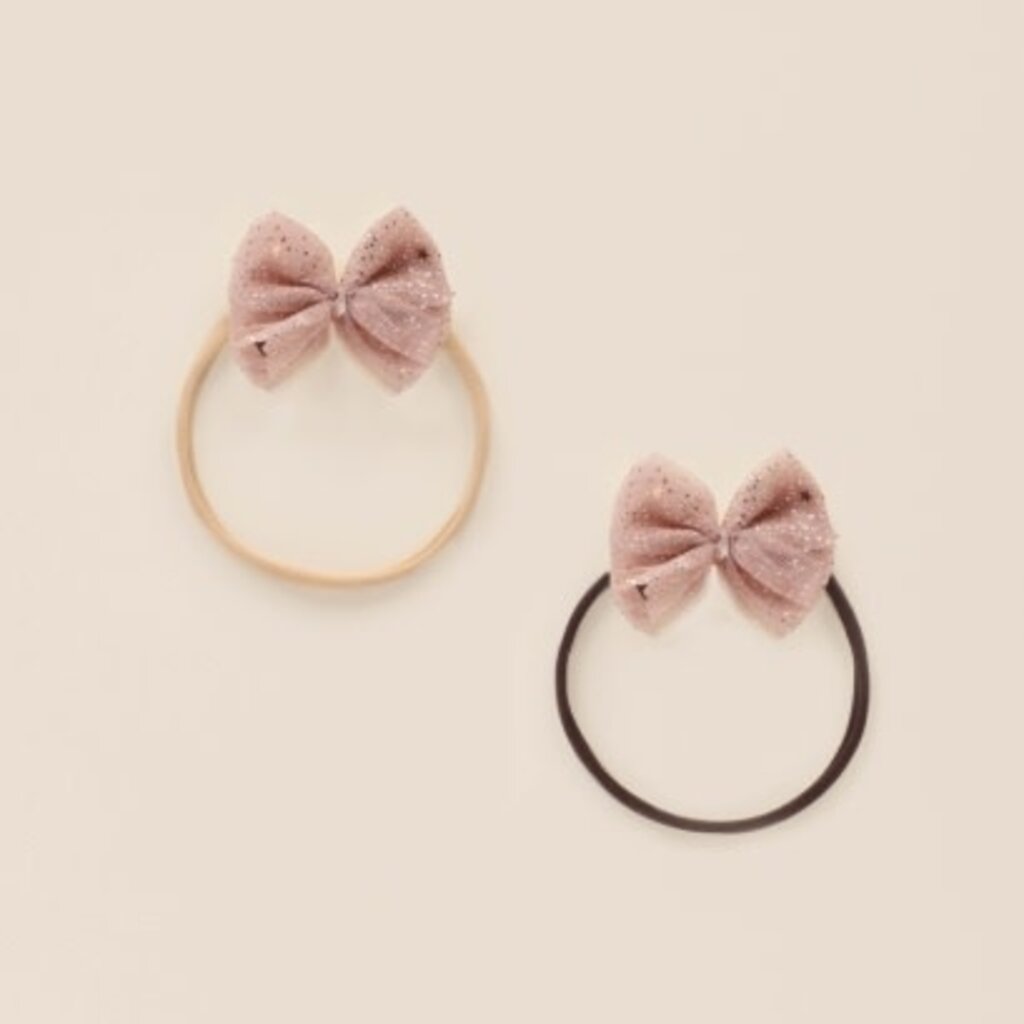 Rylee + Cru Inc. FLUTTER TULLE HEADBAND || ROSE STARS