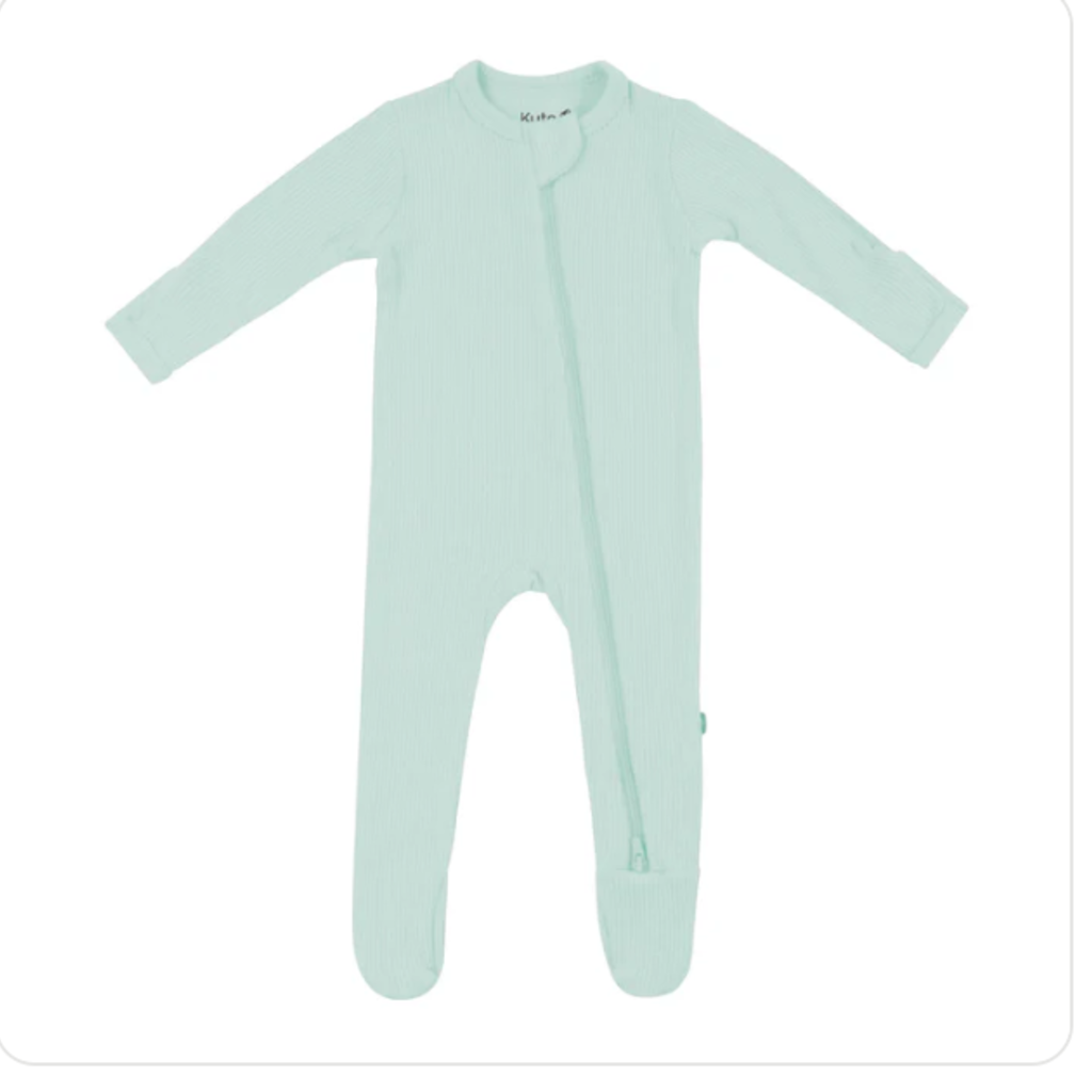 Kyte Baby Ribbed Zipper Footie