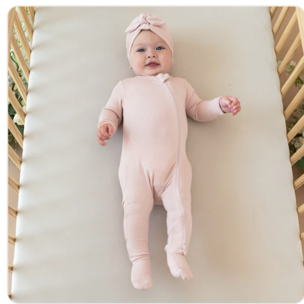 Kyte Baby Ribbed Zipper Footie