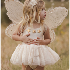 Rylee + Cru Inc. CLEMENTINE TUTU// Champagne