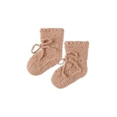 Rylee + Cru Inc. KNIT BOOTIES || HEATHERED ROSE