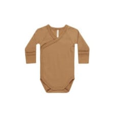 Rylee + Cru Inc. SIDE SNAP BODYSUIT || GOLDEN